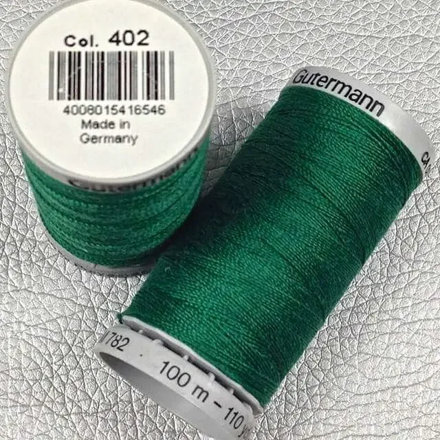 Gutermann garen extra sterk kleur 402 groen