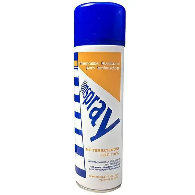 8 x Bus lijmspray 110 graden lijmspray