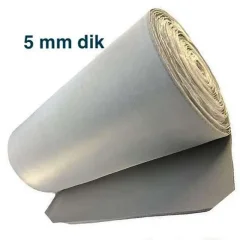 5 mm doorstik foam met trico 140 cm breed