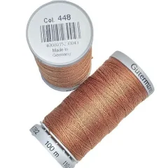 Gutermann garen extra sterk Kleur 448 licht bruin