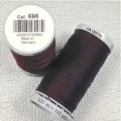 Gutermann garen extra sterk Kleur 696 donker bruin