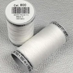 Gutermann garen extra sterk Kleur 800 wit